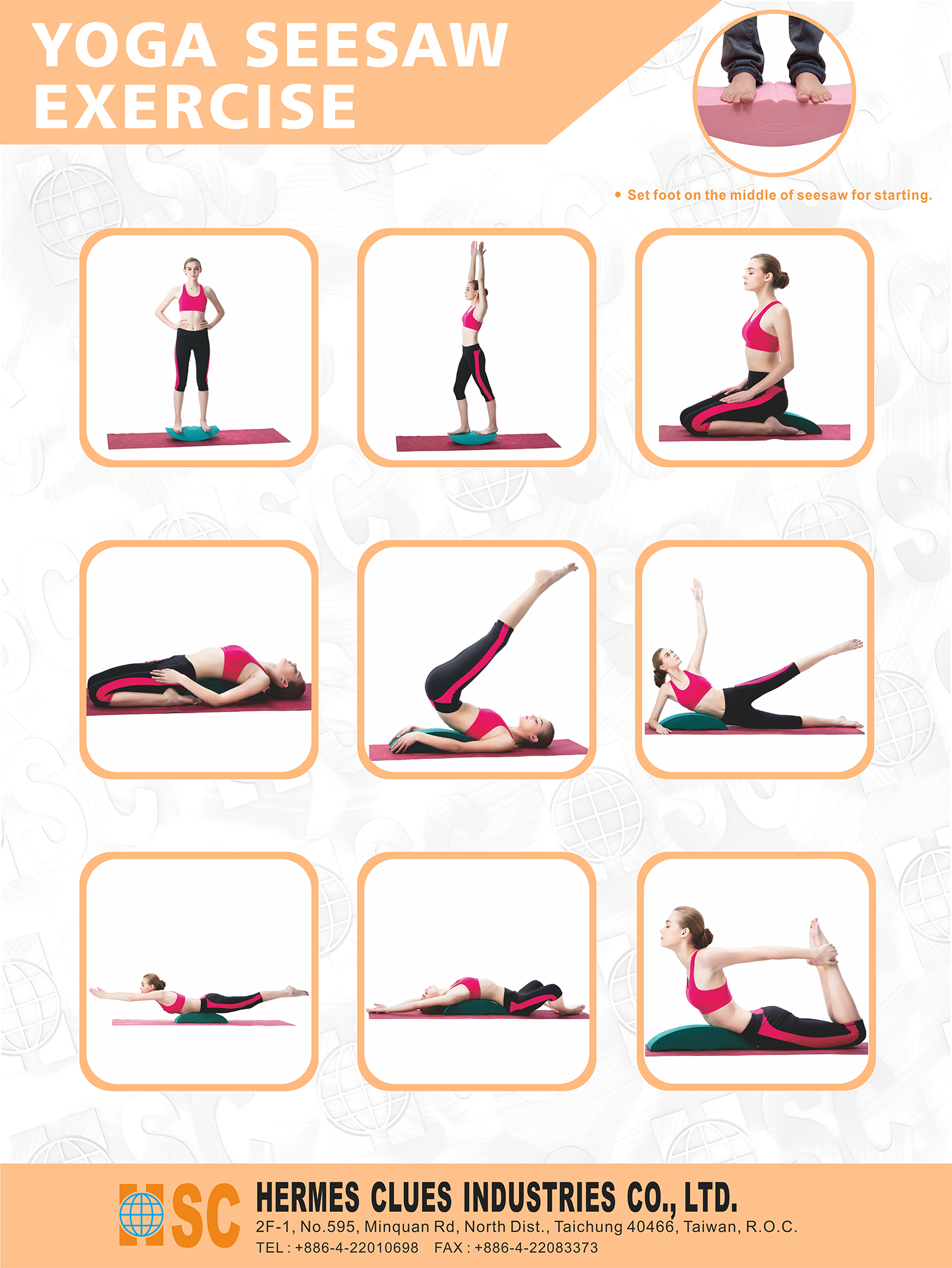 Yoga Seesaw Exercise