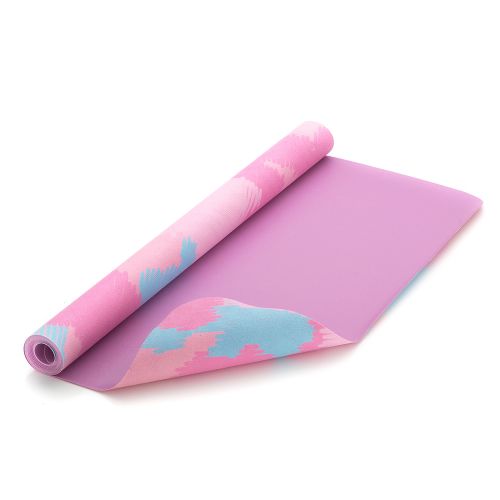 Tapis / Serviette de Yoga de Voyage Portable ( Motif macaron )