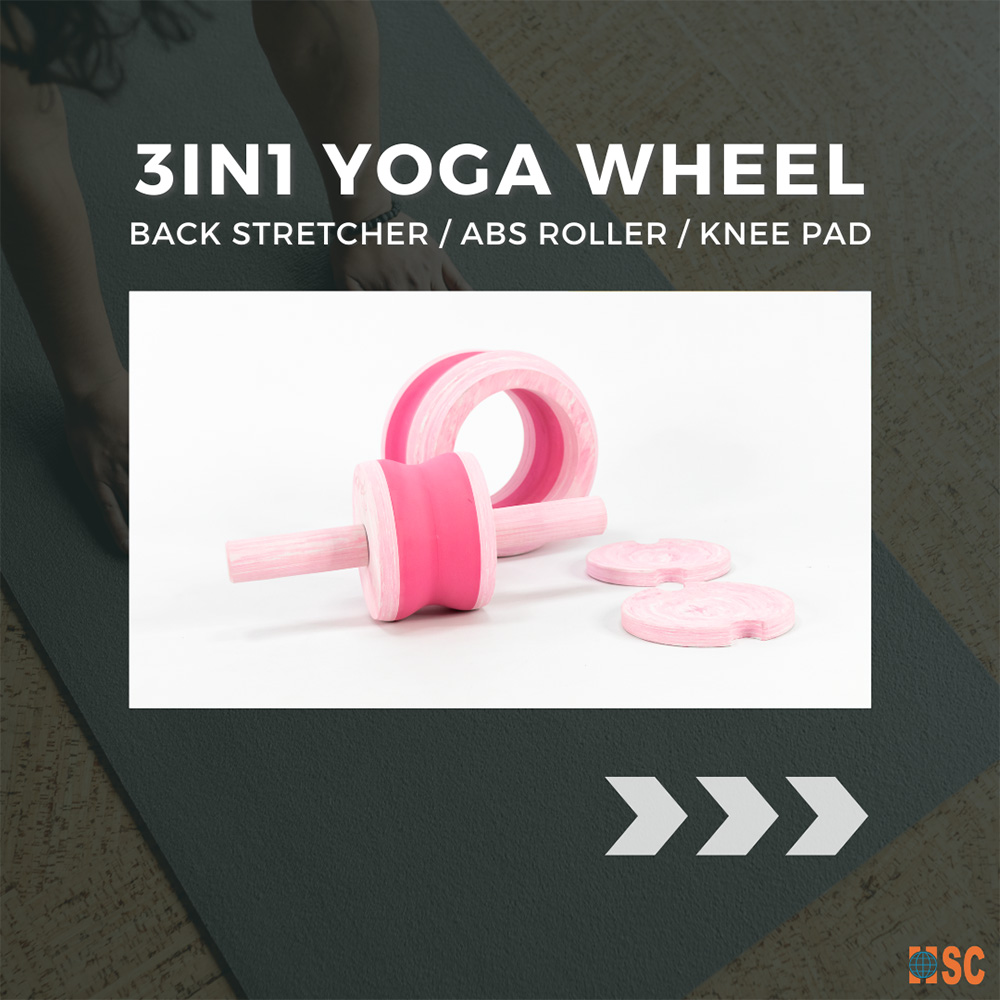 3-in-1 Yoga Wheel