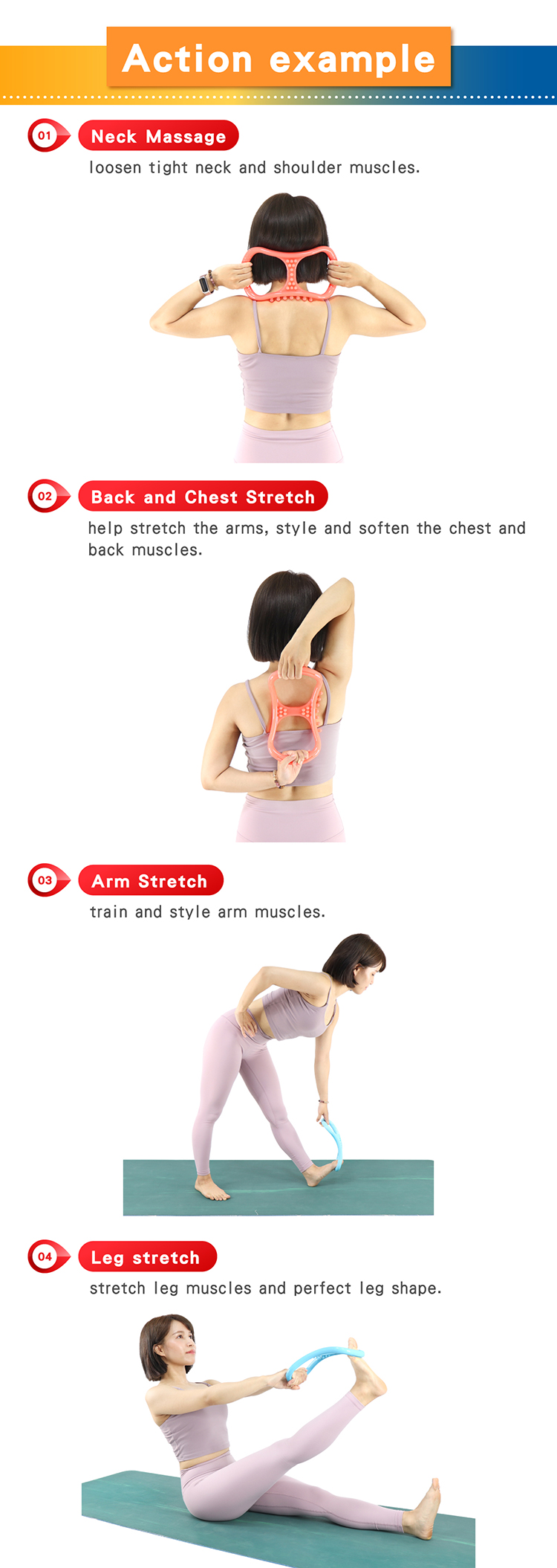 Instructions - Yoga Ring Plus